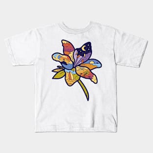 Surf's Blossom Beach Vibes Kids T-Shirt